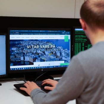 Sikker skytjeneste for bedrifter