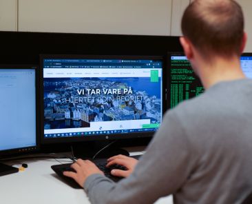 Sikker skytjeneste for bedrifter