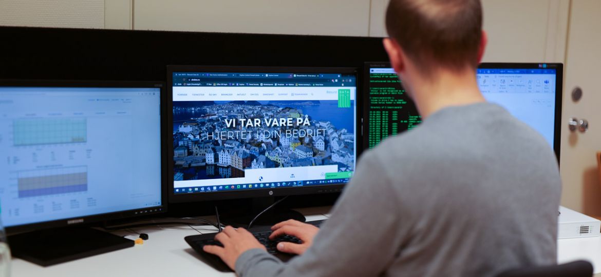 Sikker skytjeneste for bedrifter